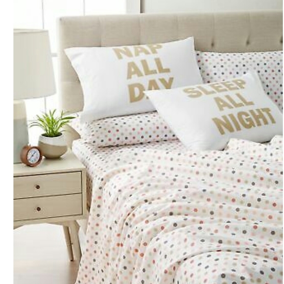 Sanders Bedding Sanders Expressions 4pc Nap All Day Sleep All Nig